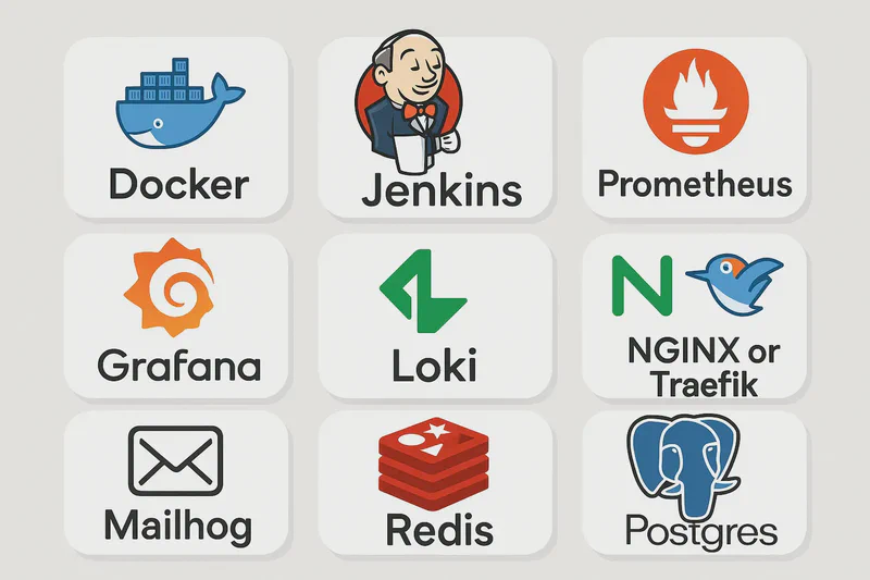 Featured image of post Docker、Jenkins、Prometheus，本地能跑？！这套技术栈你需要搞定
